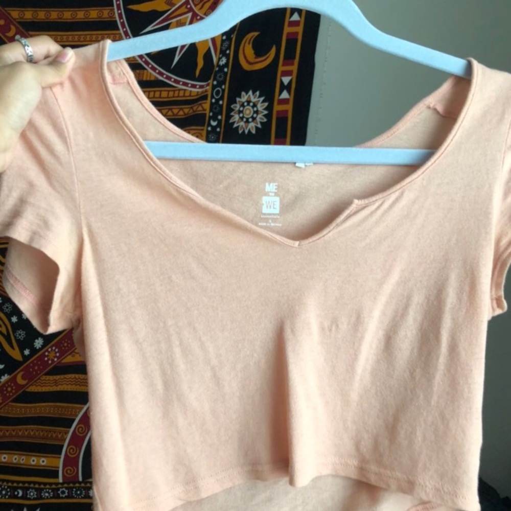 ME TO WE CROP TOP